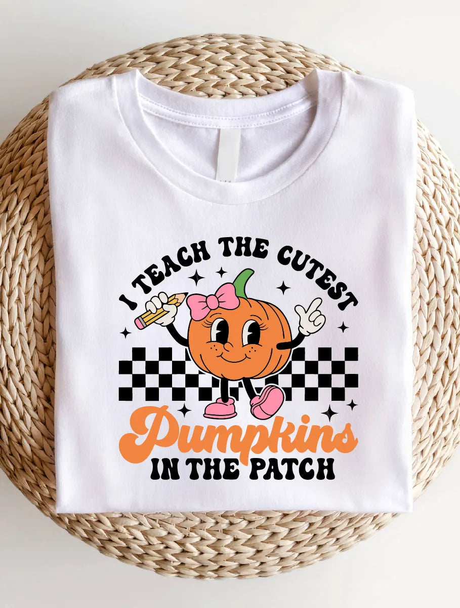 Pumpkin Fall Shirt, Halloween T-Shirt, Teacher Appreciation