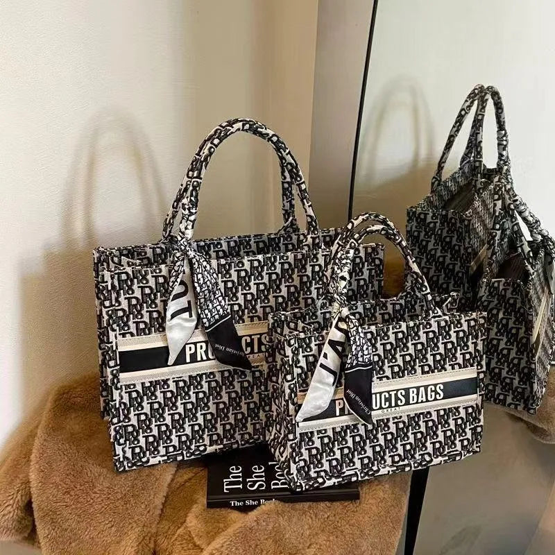 41cm & 36cm classic sketch Beach, shopping Totes Bags