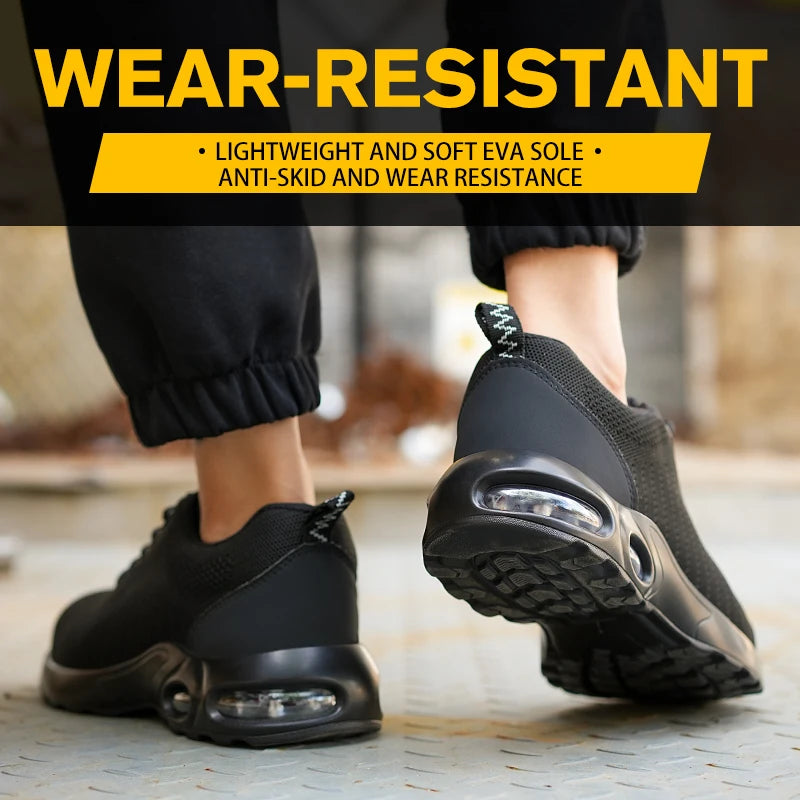Breathable, Soft Sole, Anti-Smash, Anti-Puncture Work Shoes