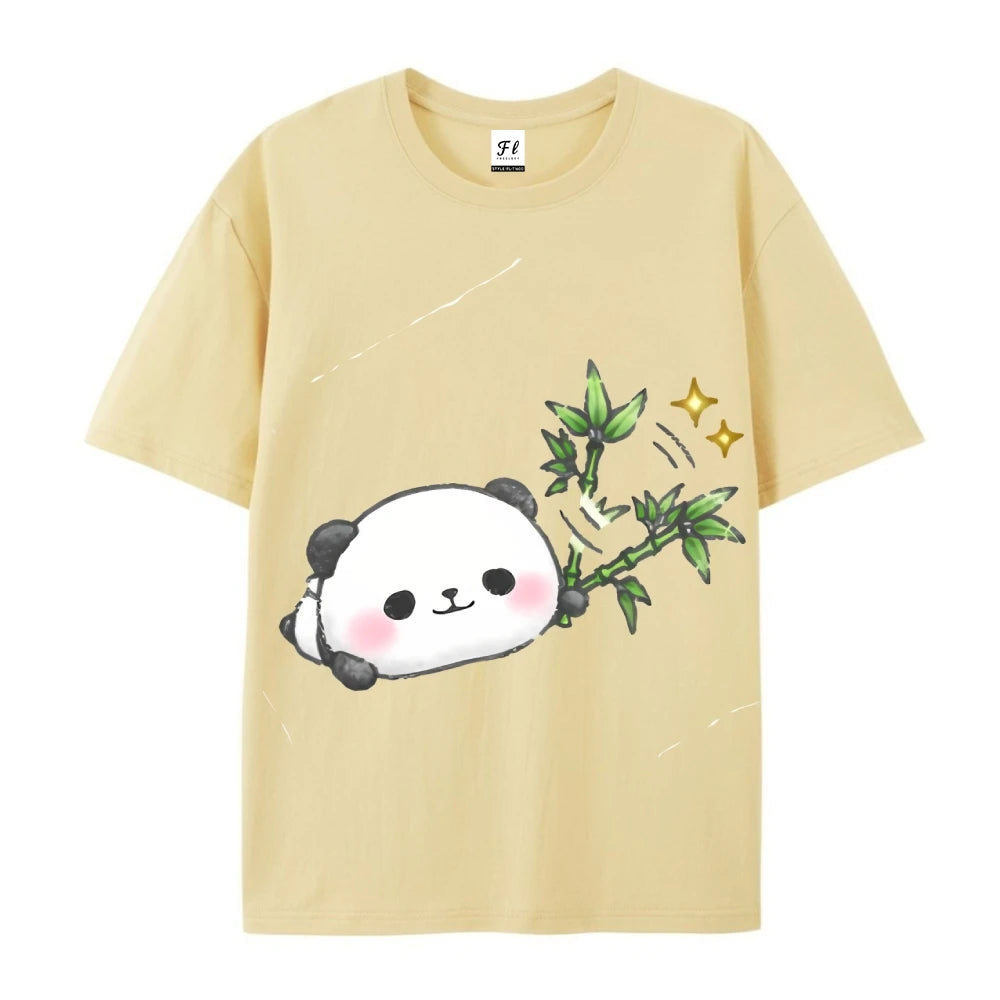 Unisex T Shirt, Panda, Casual, Trendy