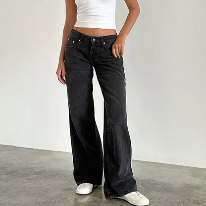 Baggy Jeans Casual Denim Pants with Pocket
