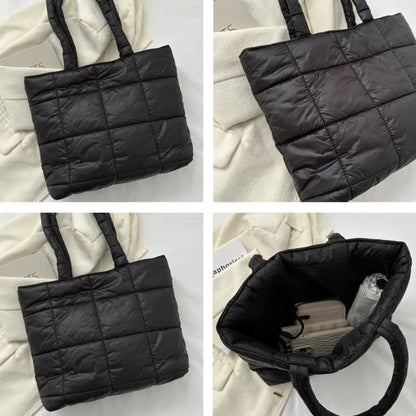 Padded Casual Shoulder Cotton Totes Bags