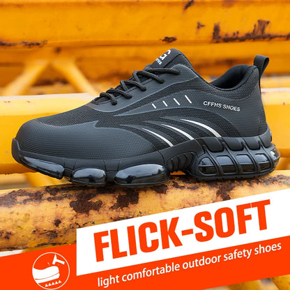 Breathable, lightweight, comfortable, anti-smash and anti-puncture shoes