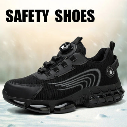 Steel toe cap, anti-impact, anti-puncture casual work shoes