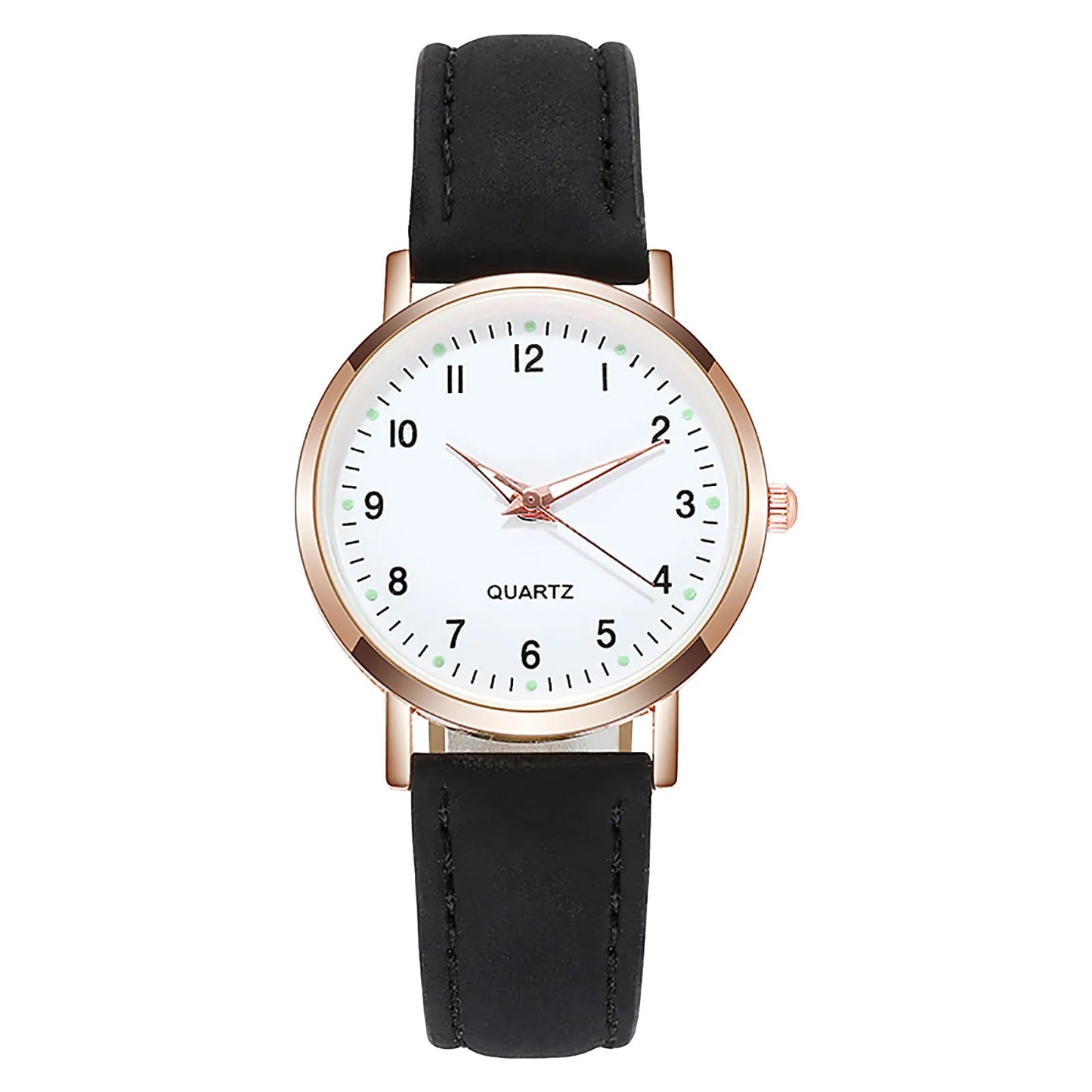 Reloj Mujer Leather Belt  Luxury Analog  Luminous Women's Watch