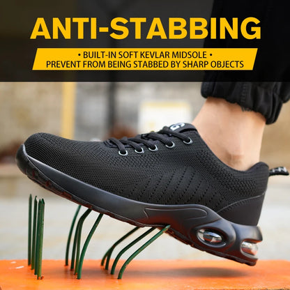 Breathable, Soft Sole, Anti-Smash, Anti-Puncture Work Shoes