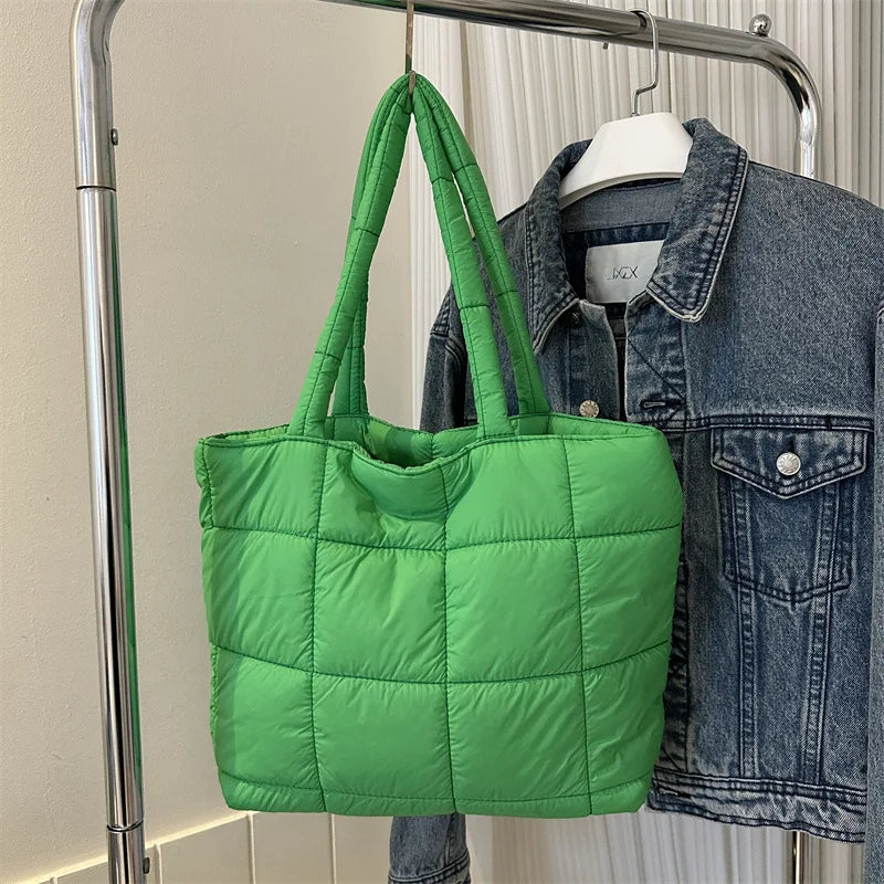 Padded Casual Shoulder Cotton Totes Bags