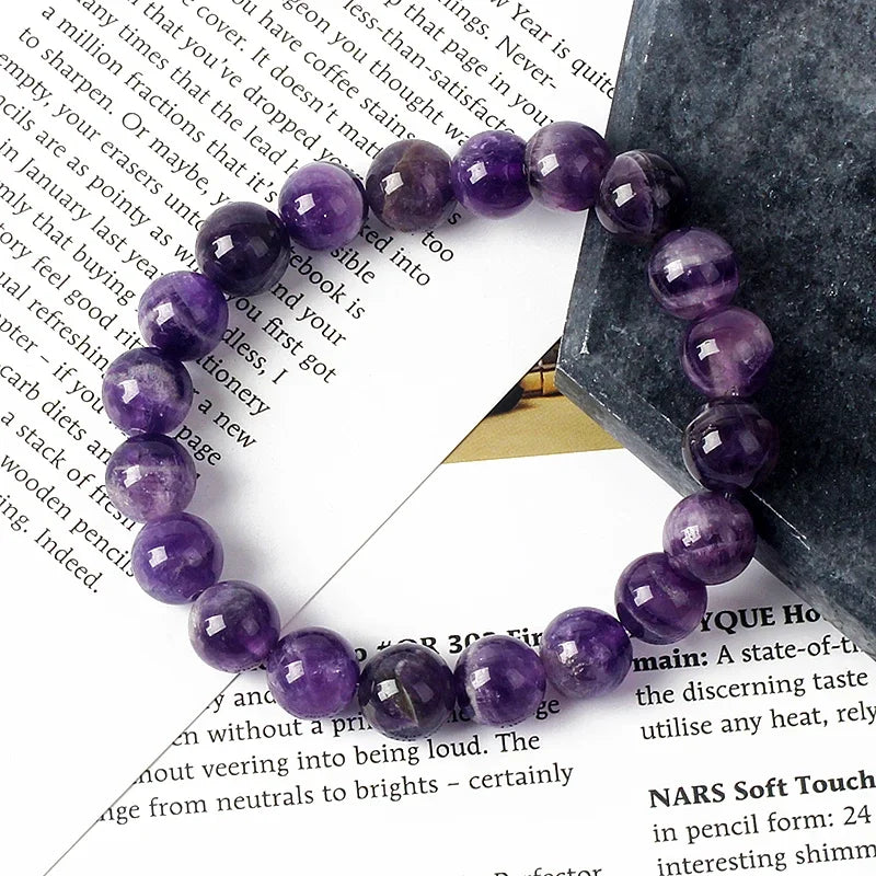 Amethysts Bracelets for Women Reiki Natural Stone