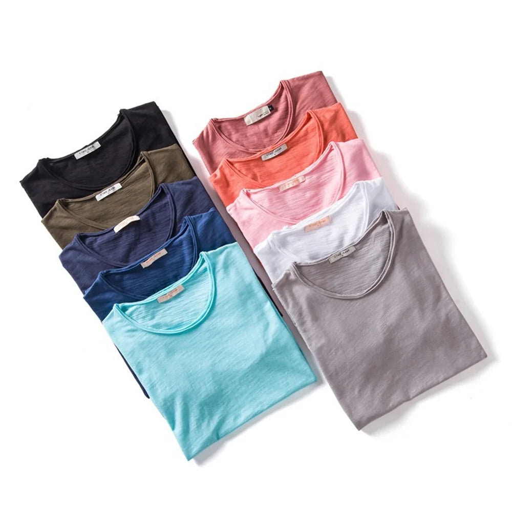 100% Cotton Casual Men T-shirt