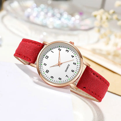 Reloj Mujer Leather Belt  Luxury Analog  Luminous Women's Watch