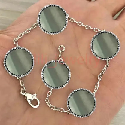 925 Silver Clover Design Women Jewelry Set