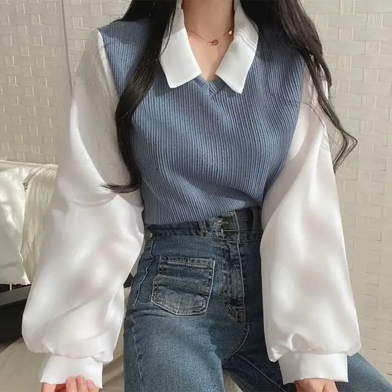 Women Blouses Loose  Pullovers Elegant
