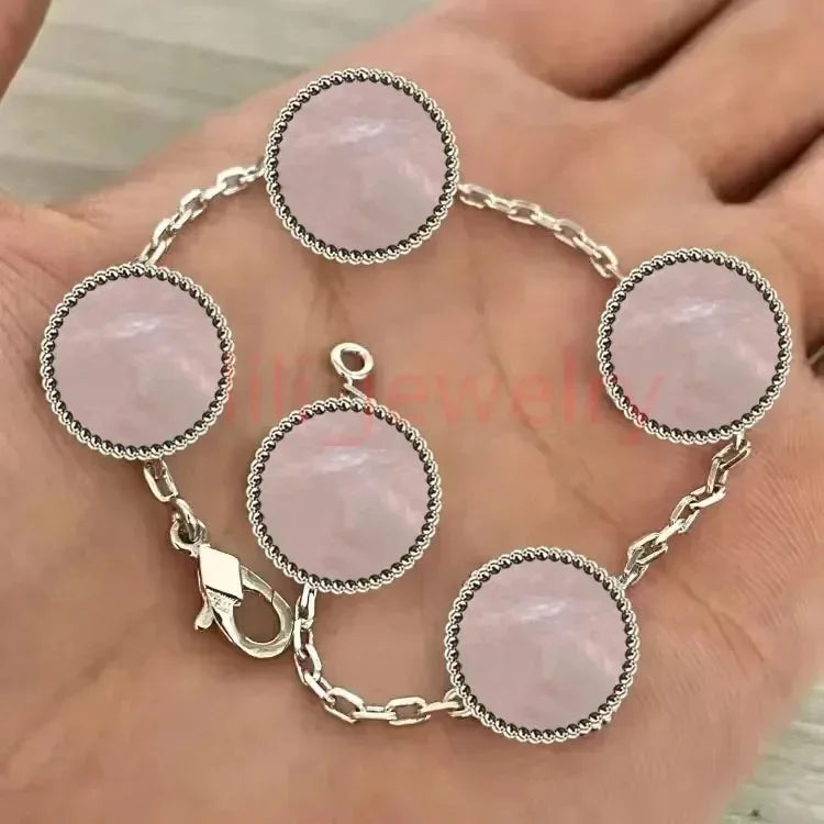 925 Silver Clover Design Women Jewelry Set