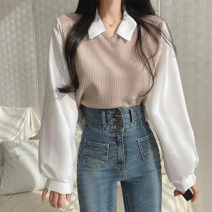 Women Blouses Loose  Pullovers Elegant