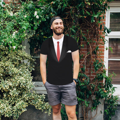 Tuxedo T-Shirts, Suit T-shirt, Tux Costume