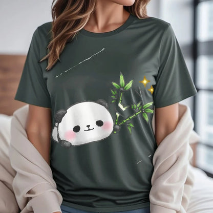 Unisex T Shirt, Panda, Casual, Trendy