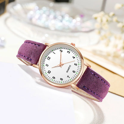 Reloj Mujer Leather Belt  Luxury Analog  Luminous Women's Watch