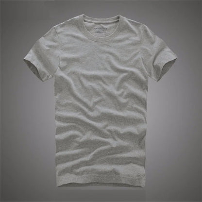 Men Tshirt 100% Cotton Soft O-Neck  High Quality