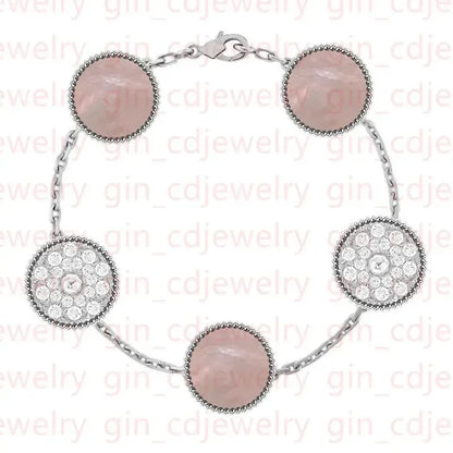 925 Silver Clover Design Women Jewelry Set