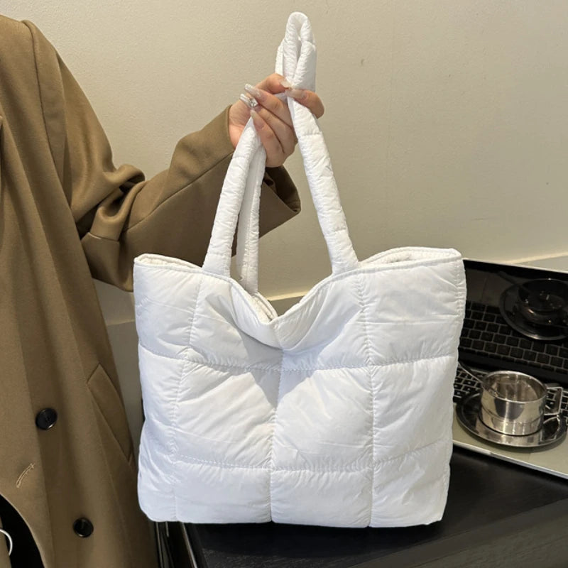Padded Casual Shoulder Cotton Totes Bags