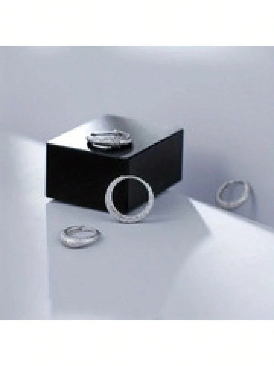 Shining Earrings – 925 Silver Plated Hoops, Elegant