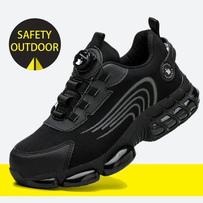 Steel toe cap, anti-impact, anti-puncture casual work shoes