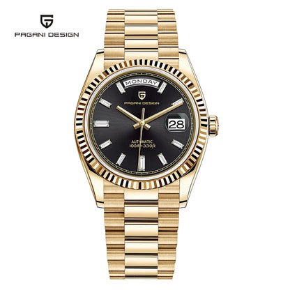 PAGANI DESIGN Rose Gold Luxury Automatic Men's Watch