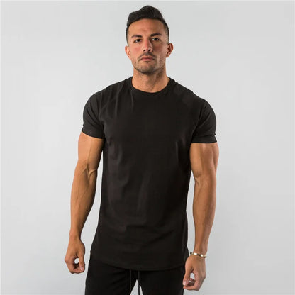 O-Neck Cotton Slim Fit  Men T-shirt