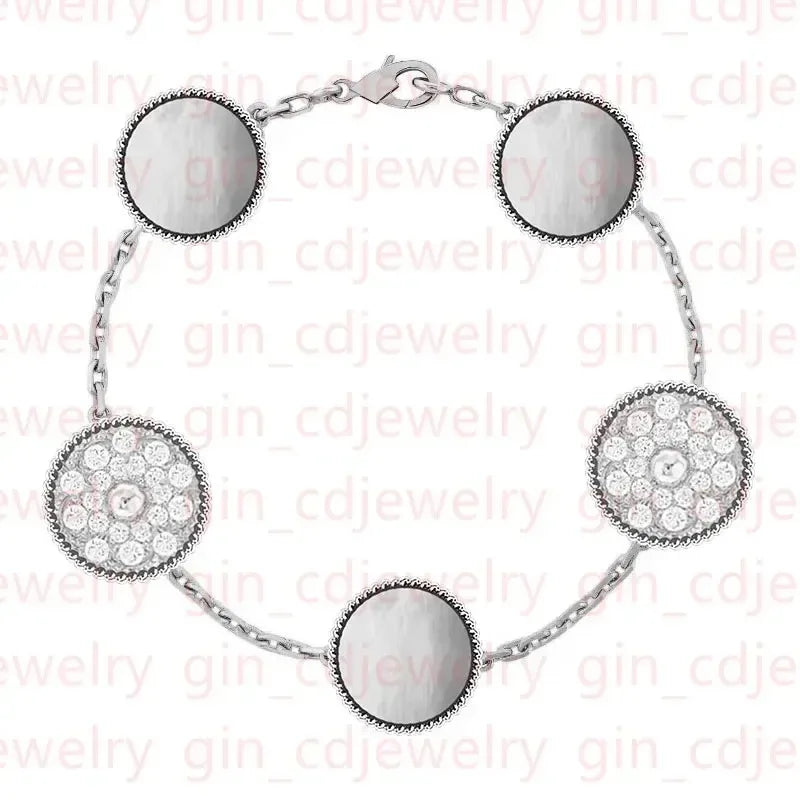 925 Silver Clover Design Women Jewelry Set