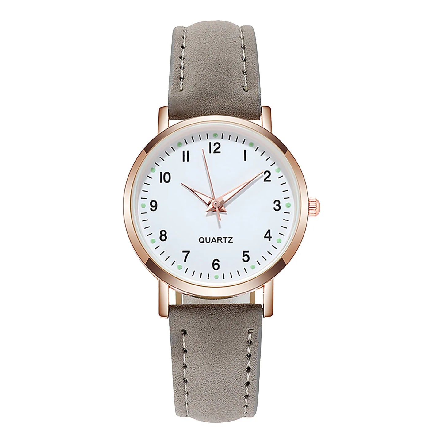 Reloj Mujer Leather Belt  Luxury Analog  Luminous Women's Watch