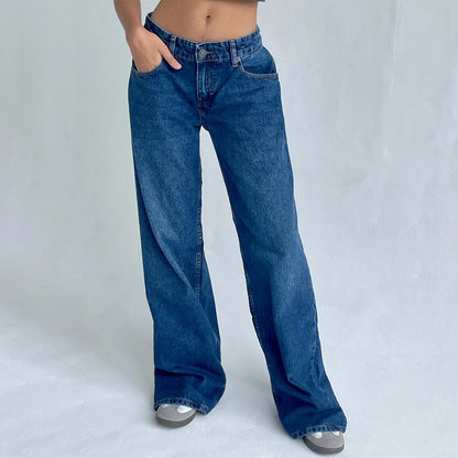 Baggy Jeans Casual Denim Pants with Pocket