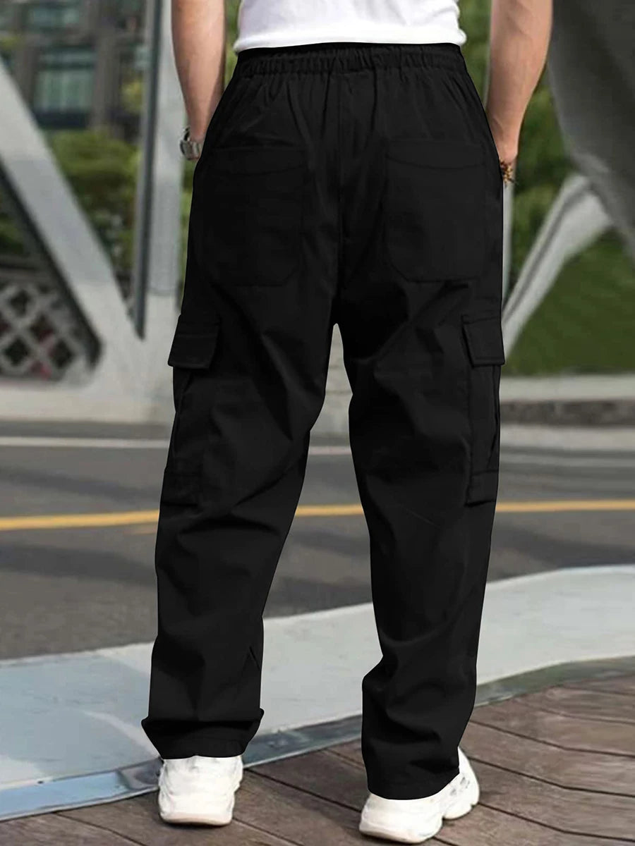 Men's Pants Casual Work Pants with Pockets