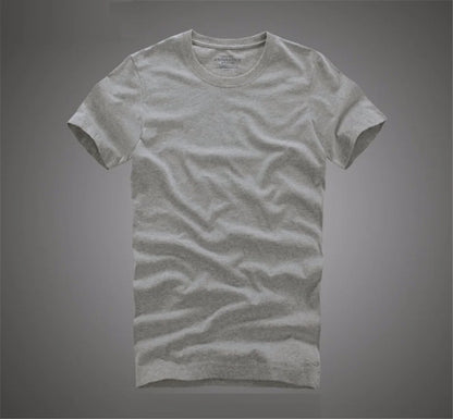 Men Tshirt 100% Cotton Soft O-Neck  High Quality