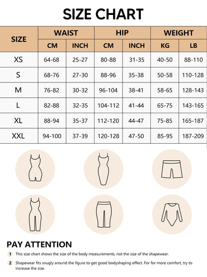 Black High Waist Tummy Control Shapewear Shorts