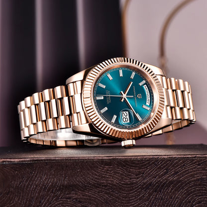 PAGANI DESIGN Rose Gold Luxury Automatic Men's Watch