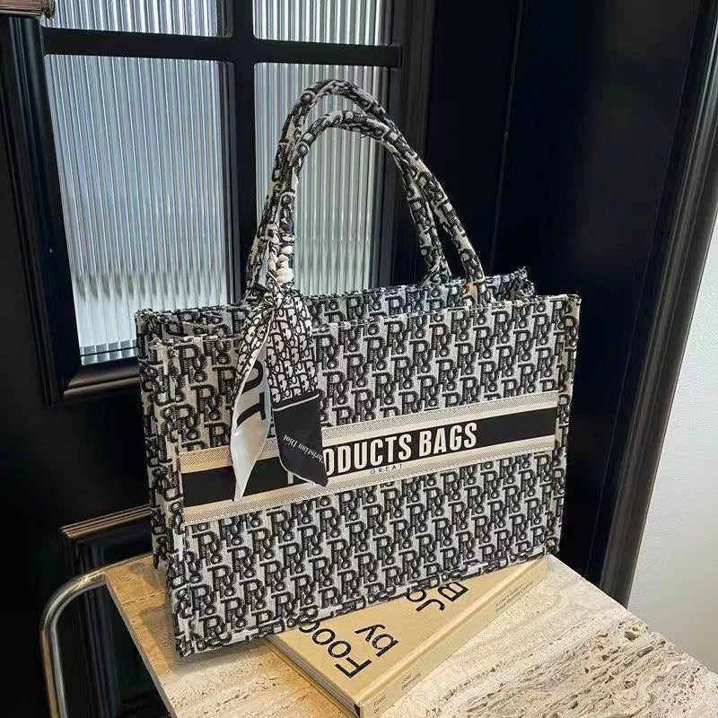 41cm & 36cm classic sketch Beach, shopping Totes Bags