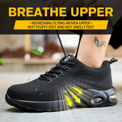 Breathable, Soft Sole, Anti-Smash, Anti-Puncture Work Shoes