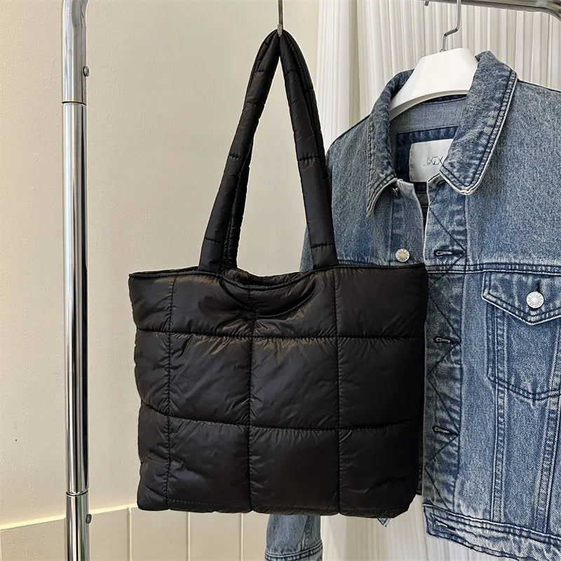 Padded Casual Shoulder Cotton Totes Bags