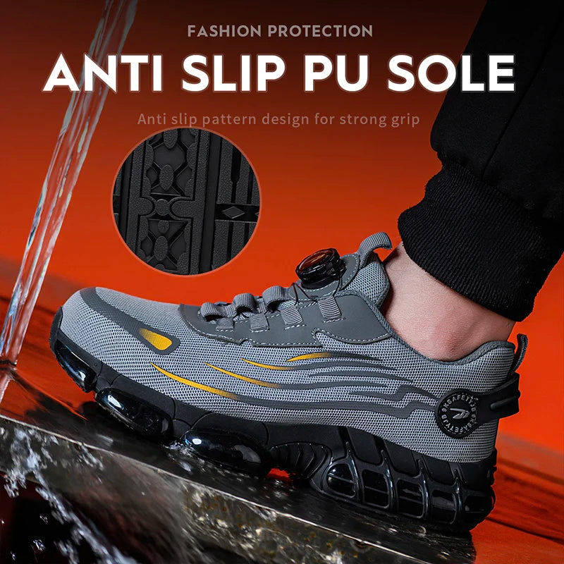 Breathable, comfortable, anti-smash, anti-puncture shoes