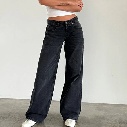 Baggy Jeans Casual Denim Pants with Pocket