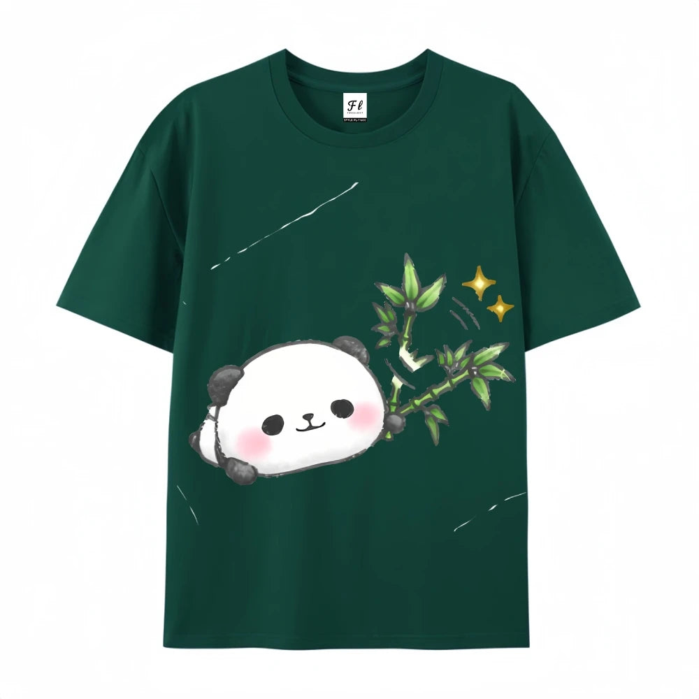 Unisex T Shirt, Panda, Casual, Trendy